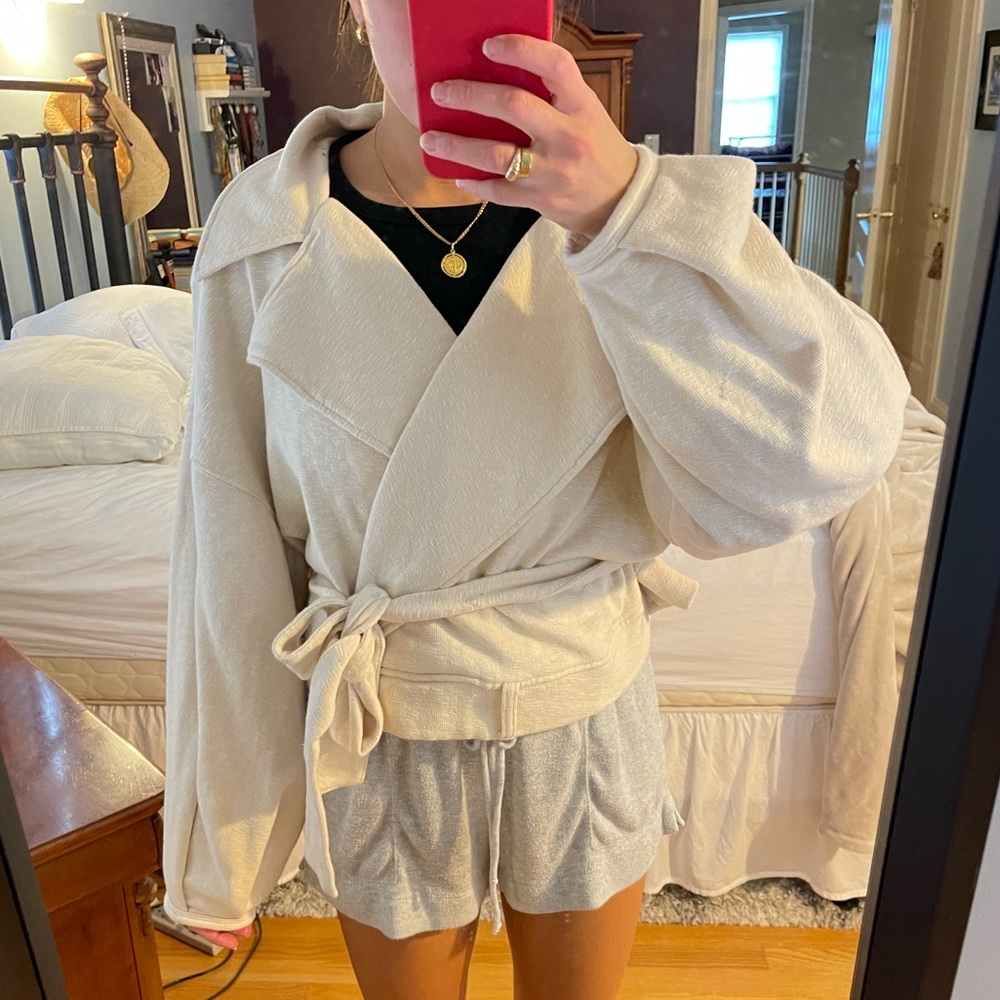 Anthropologie wrap jacket